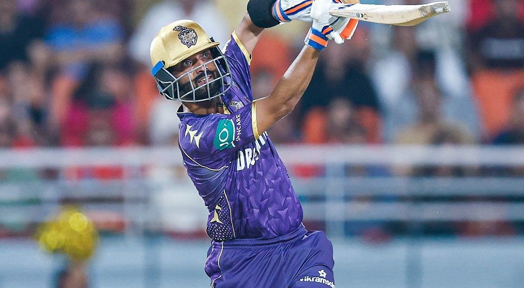 Ajinkya Rahane. (Image Credits: KKR X)